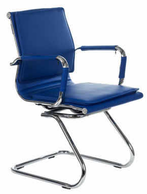 Кресло для посетителя Бюрократ CH-993-Low-V/blue синий в Ягодном - yagodnyj.germes-mebel.ru | фото