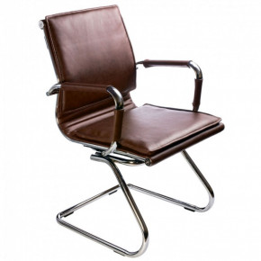 Кресло для посетителя Бюрократ CH-993-Low-V/Brown коричневый в Ягодном - yagodnyj.germes-mebel.ru | фото