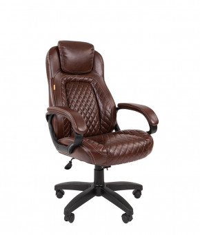 Кресло для руководителя  CHAIRMAN 432 (Экокожа коричневая) в Ягодном - yagodnyj.germes-mebel.ru | фото
