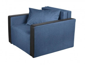 Кресло-кровать Милена с подлокотниками (синий) Велюр в Ягодном - yagodnyj.germes-mebel.ru | фото