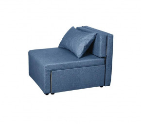 Кресло-кровать Милена (синий) Велюр в Ягодном - yagodnyj.germes-mebel.ru | фото