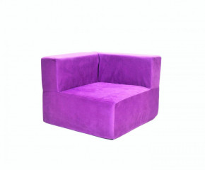 Кресло-угловое-модуль бескаркасное Тетрис 30 (Фиолетовый) в Ягодном - yagodnyj.germes-mebel.ru | фото