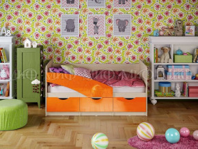Кровать Бабочки (Оранжевый металлик) 1800 в Ягодном - yagodnyj.germes-mebel.ru | фото