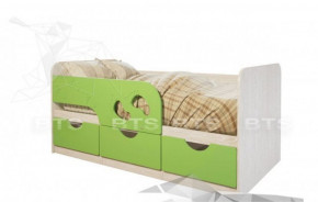Кровать детская Минима Лего 1.86 (крем/дуб атланта) в Ягодном - yagodnyj.germes-mebel.ru | фото