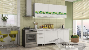 Кухонный гарнитур Скарлетт 2.0 (БТС) белый в Ягодном - yagodnyj.germes-mebel.ru | фото