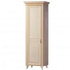 Шкаф для одежды 1-дверный №472 Марлен Кремовый белый в Ягодном - yagodnyj.germes-mebel.ru | фото